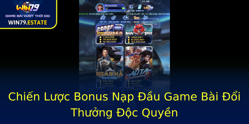 Chiến Lược Bonus Nạp Đầu Game Bài Đổi Thưởng Độc Quyền Chiến Lược Bonus Nạp Đầu Game Bài Đổi Thưởng Độc Quyền