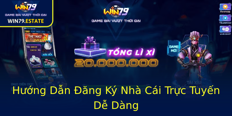 Hướng Dẫn Đăng Ký Nhà Cái Trực Tuyến Dễ Dàng Hướng Dẫn Đăng Ký Nhà Cái Trực Tuyến Dễ Dàng