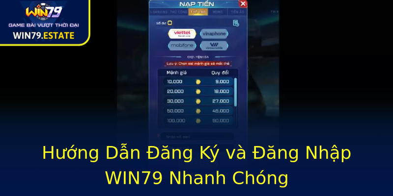 Hướng Dẫn Đăng Ký và Đăng Nhập WIN79 Nhanh Chóng Hướng Dẫn Đăng Ký và Đăng Nhập WIN79 Nhanh Chóng